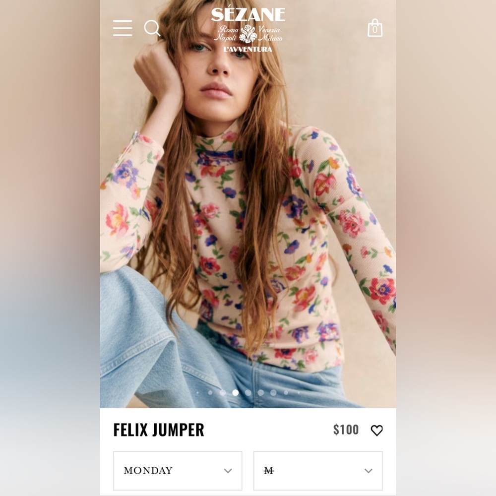 Sezane Felix Top
